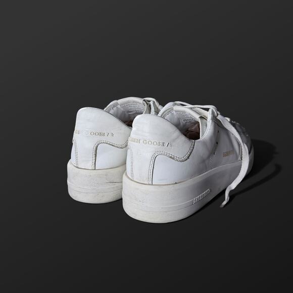  Pure Star White Low Top Trainers Size 40